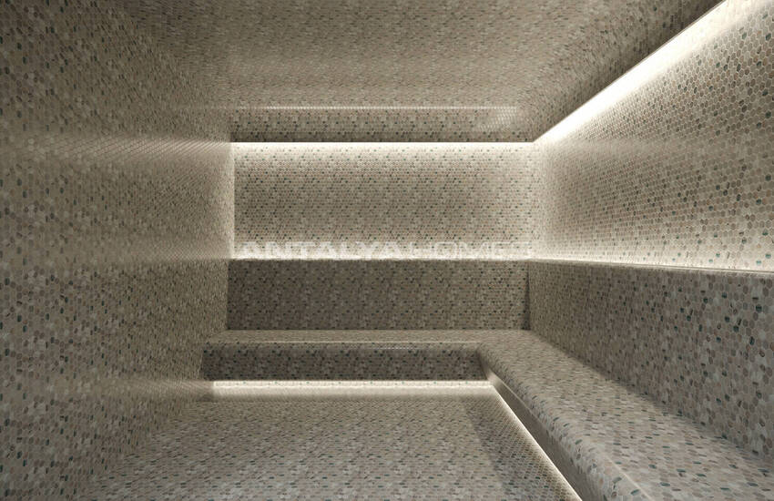 Flats in a Complex with Rich Amenities in Oba Alanya 14