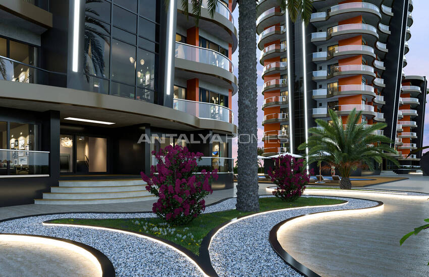Naturutsikt Lägenheter I Ett Komplex Med Bekvämligheter I Alanya 2