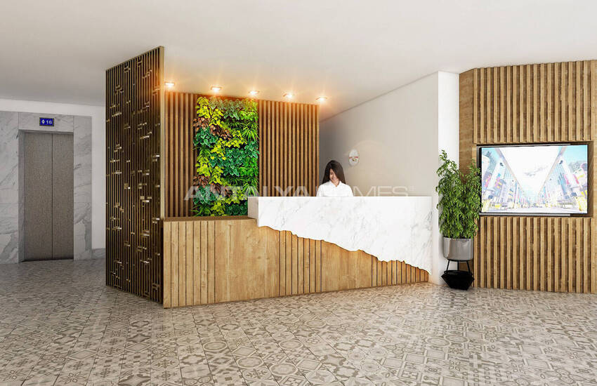 Naturutsikt Lägenheter I Ett Komplex Med Bekvämligheter I Alanya 8
