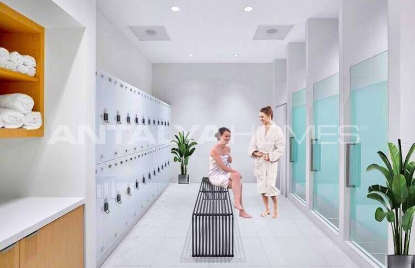 Naturutsikt Lägenheter I Ett Komplex Med Bekvämligheter I Alanya 10
