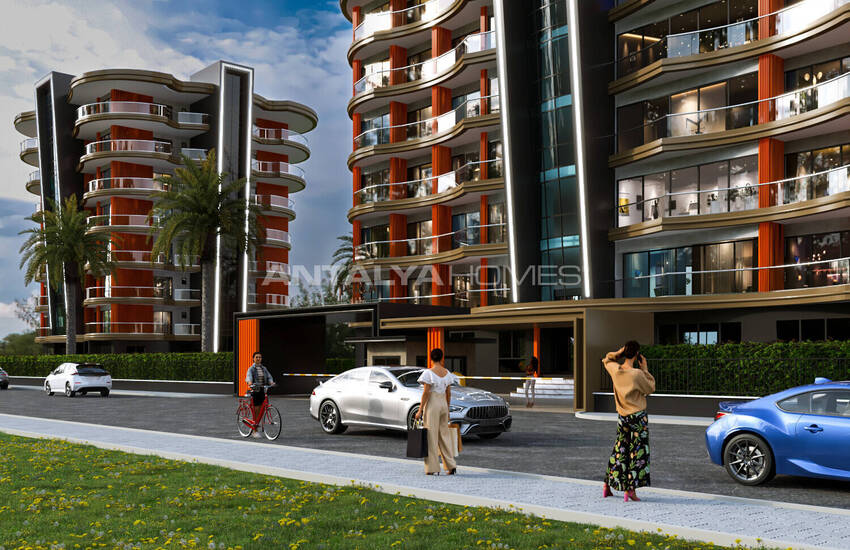 شقق مطلة على الطبيعة في مجمع مع المرافق الاجتماعية في ألانيا 1