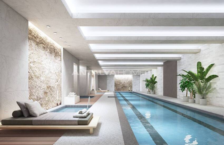 شقق مطلة على الطبيعة في مجمع مع المرافق الاجتماعية في ألانيا 7