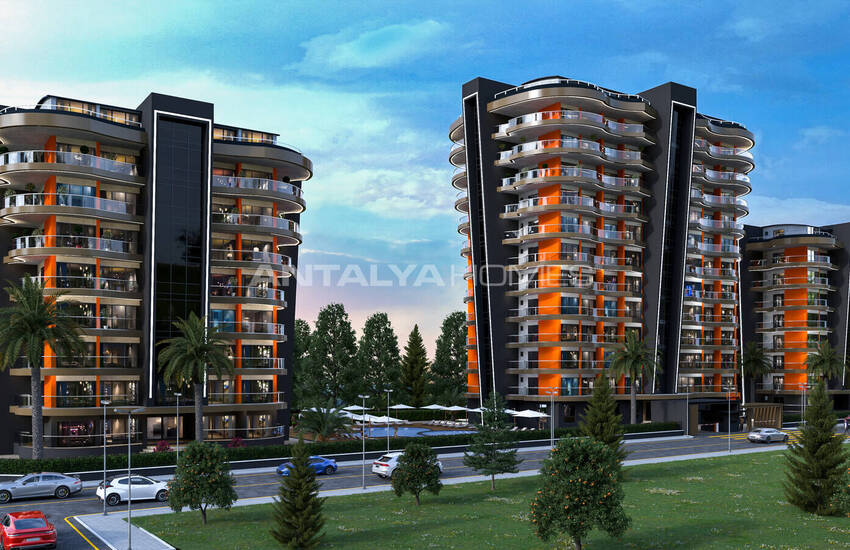 Nature-view Flats in a Complex with Social Amenities in Alanya