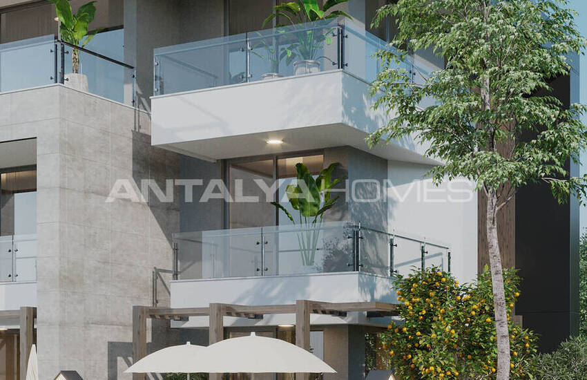 Duplex Lägenheter I Ett Komplex Nära Bekvämligheter I Alanya 10