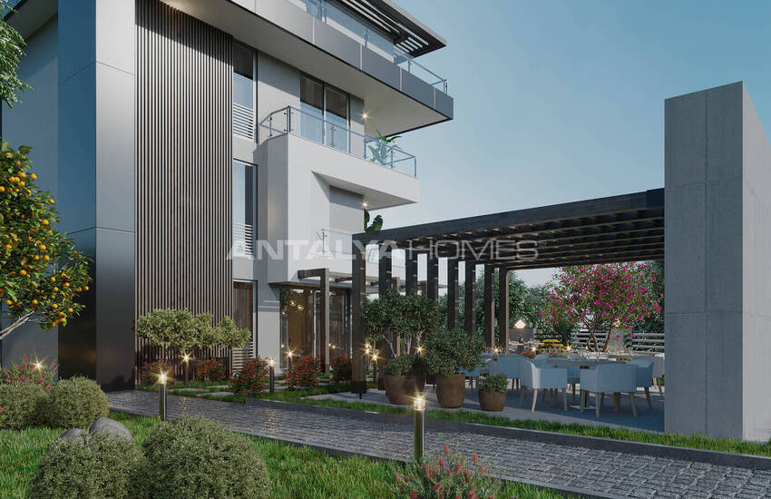 Duplex Lägenheter I Ett Komplex Nära Bekvämligheter I Alanya 11