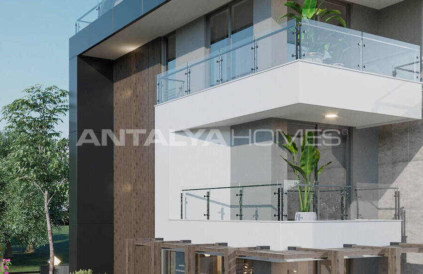 Duplex Lägenheter I Ett Komplex Nära Bekvämligheter I Alanya 9