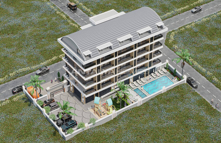 Apartments in a Boutique Project in Alanya Kargıcak