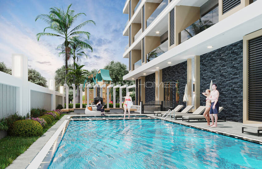 Apartments in a Boutique Project in Alanya Kargıcak 1