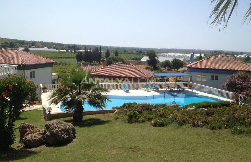 Villa Individuelle Avec Meubles Dans Un Complexe À Serik Antalya 7