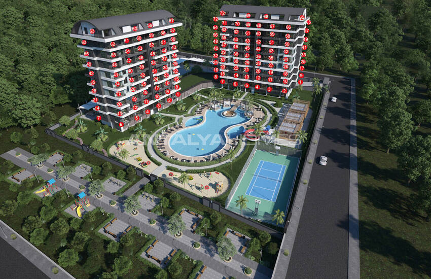 Lägenheter Med Panoramautsikt I Ett Hotellkonceptprojekt I Alanya 12