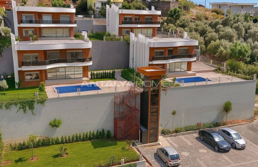 Detached Houses with Private Pools in Alanya Turkey 5