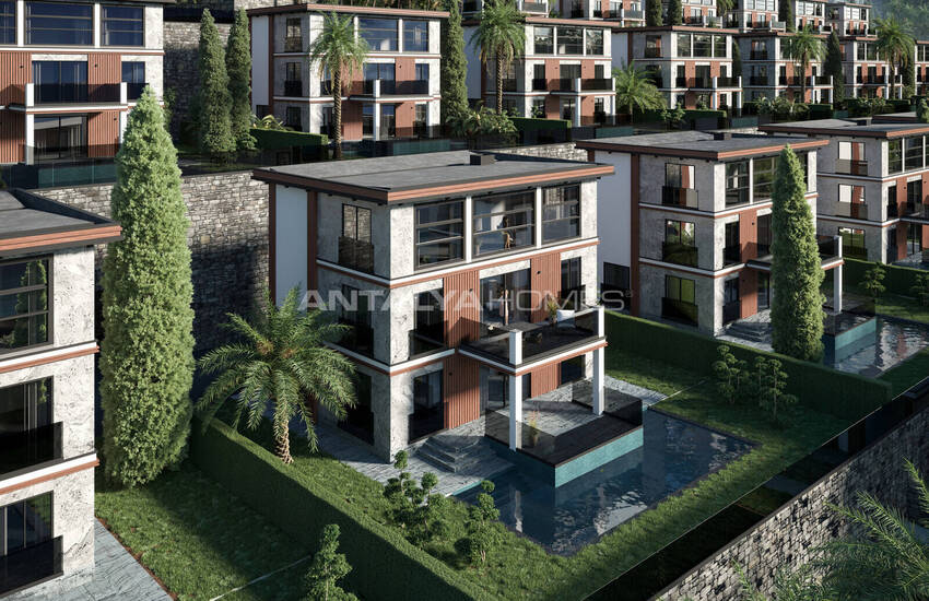 Maisons Individuelles Avec Vue Sur La Ville À Kargıcak Alanya 2