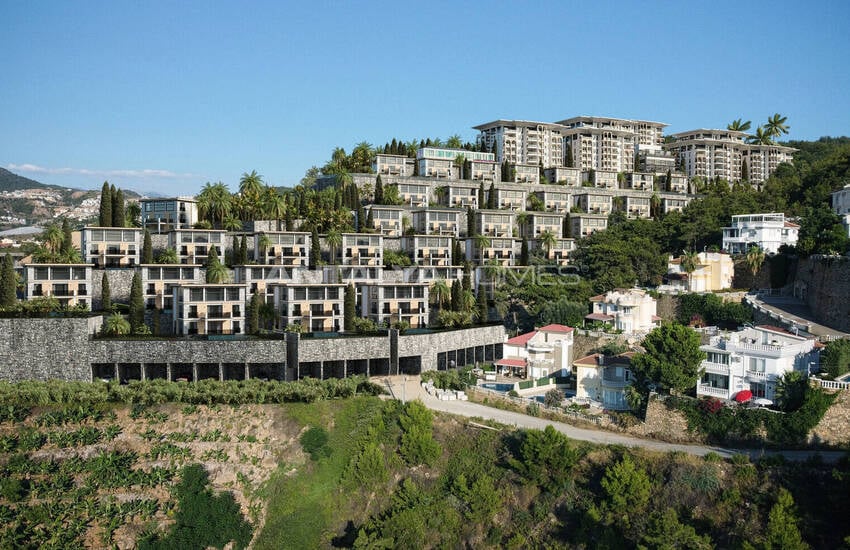 Fristående Hus Med Stadsutsikt I Kargıcak Alanya