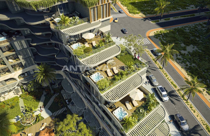 Antalya Altıntaş'ta Otel Konseptli Sitede Yatırımlık Daireler 1