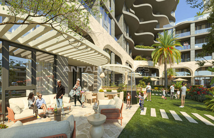 Wohnungen In Einem Hotelkonzeptkomplex In Altintas Antalya 4