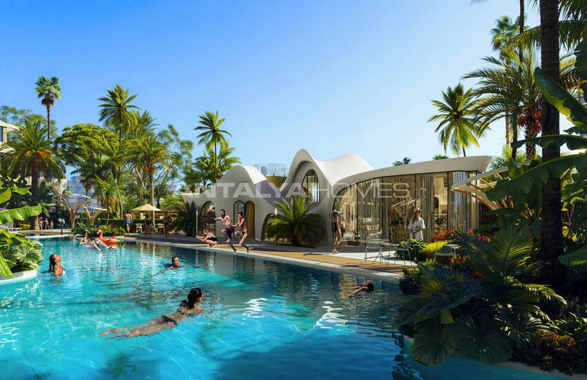 Antalya Altıntaş'ta Otel Konseptli Sitede Yatırımlık Daireler 13