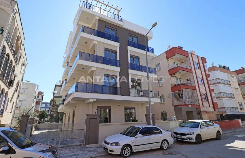 Flats in a Building with Lift in Kepez Antalya 1