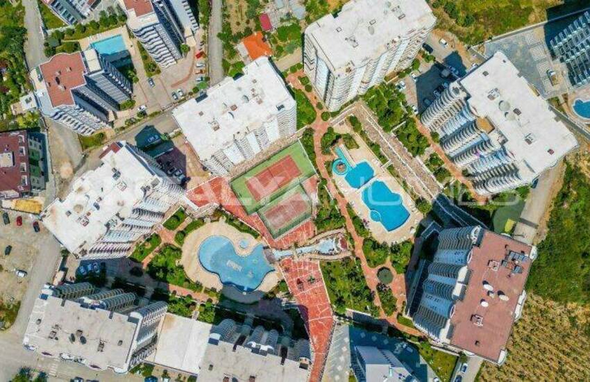 Alanya Mahmutlar'da Deniz ve Şehir Manzaralı Dubleks Daire 1