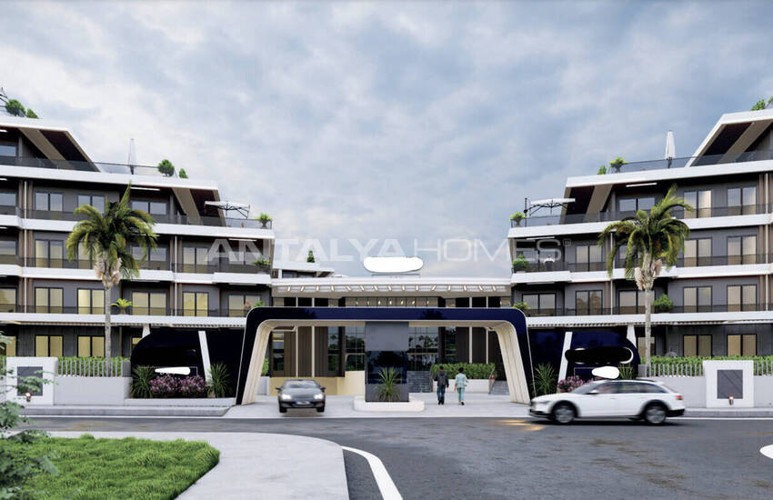 Investitionswohnungen In Einem Komplex Mit Pool In Antalya Altintas 3