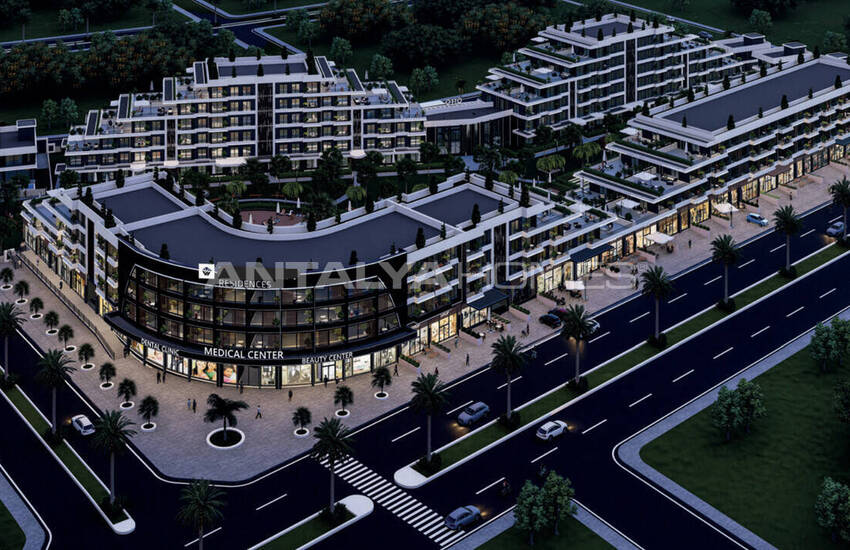 Investment Flats in a Complex with Pool in Antalya Altintas 1