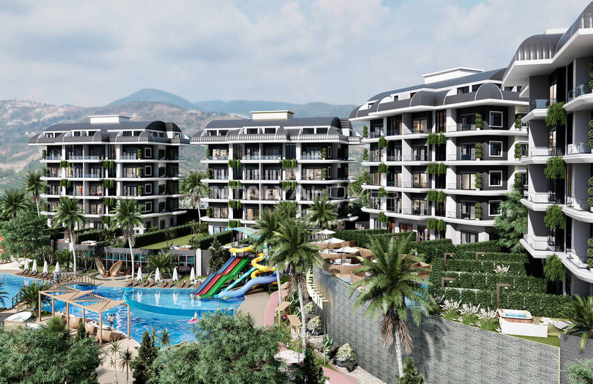 Lägenheter Med Bergsutsikt I Ett Projekt I Kargicak Alanya 12