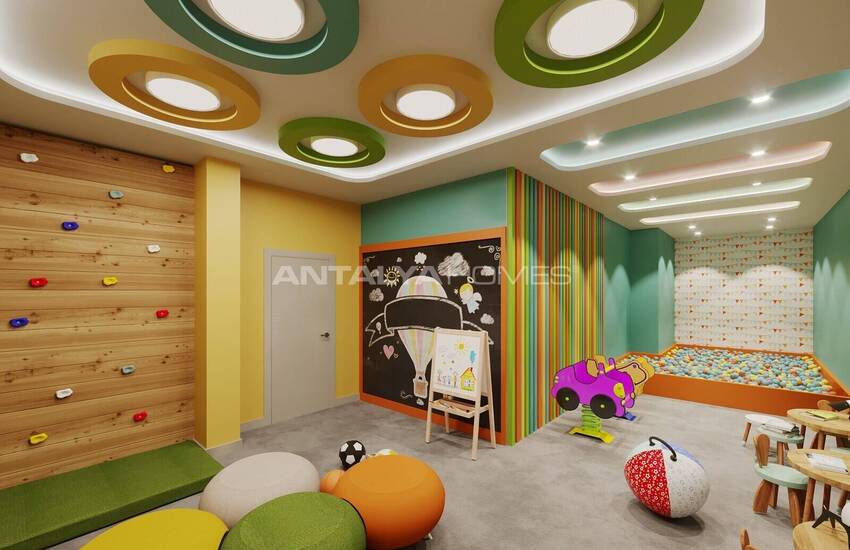 Alanya Kargıcak'ta Otel Konseptli Projede Dağ Manzaralı Daireler 18