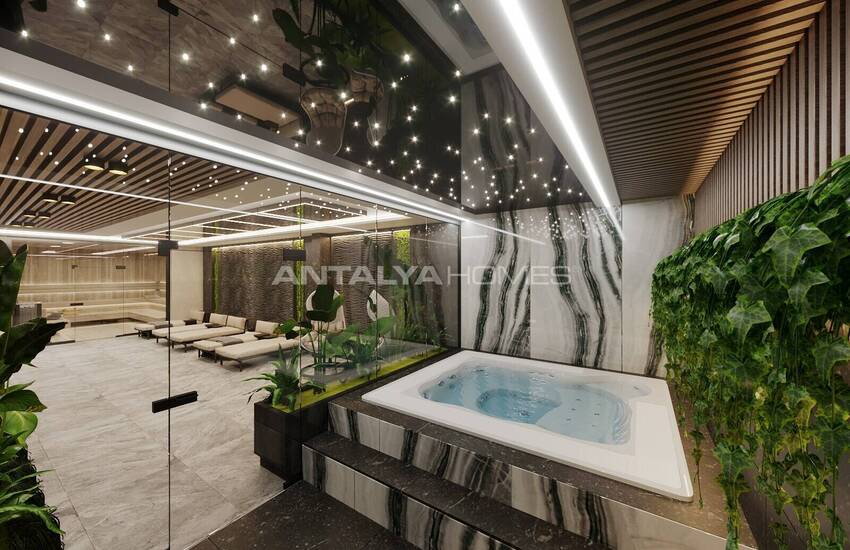 Alanya Kargıcak'ta Otel Konseptli Projede Dağ Manzaralı Daireler 24