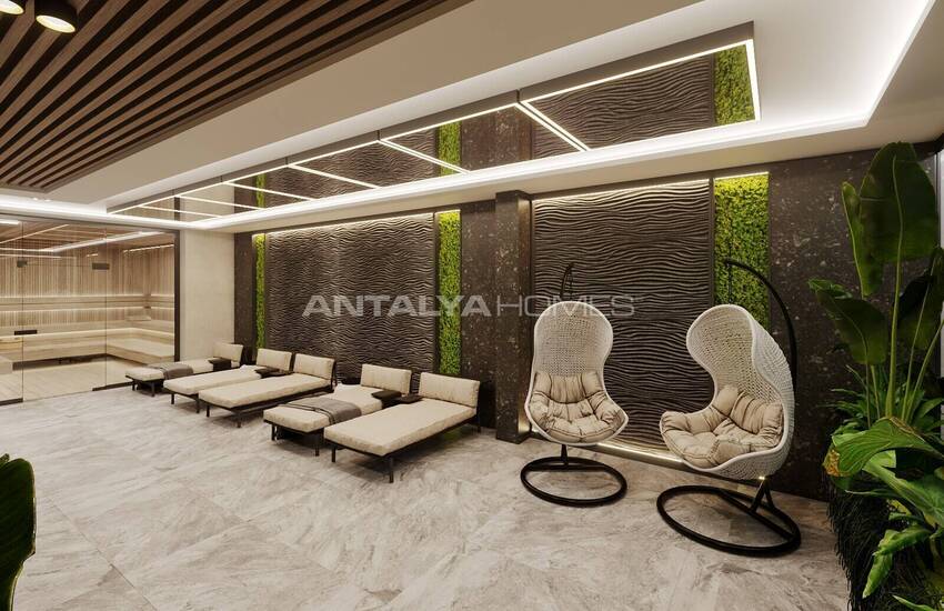 Alanya Kargıcak'ta Otel Konseptli Projede Dağ Manzaralı Daireler 20