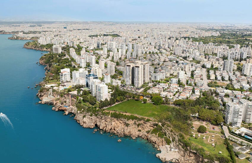 آپارتمان های 3 خوابه با دید دریا در نزدیکی امکانات رفاهی در موراتپاشا آنتالیا 8