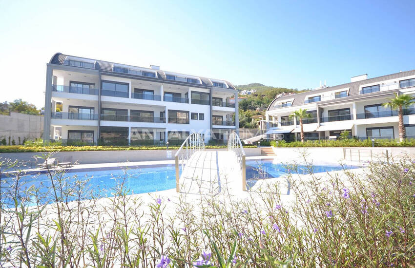 Квартира С Видом На Море И Город В Алании Тепе 5