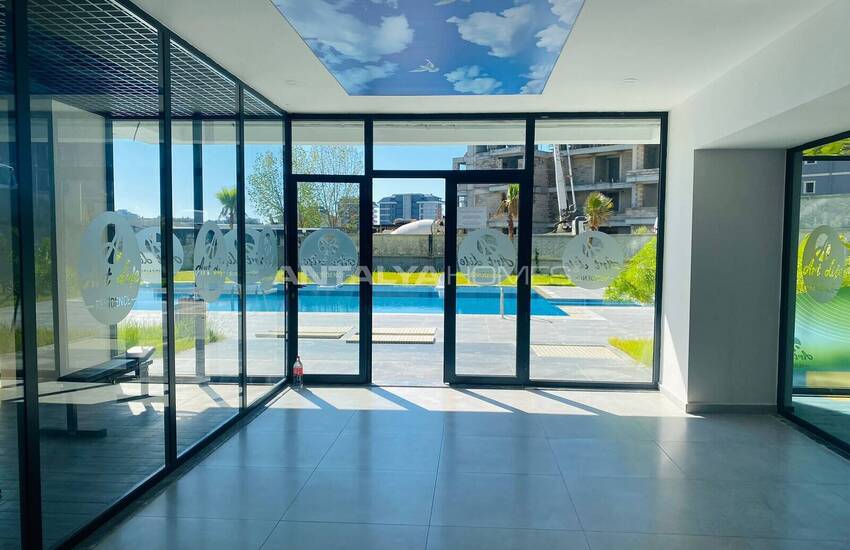 Chic Flats in a Complex with Rich Amenities in Alanya Avsallar 11