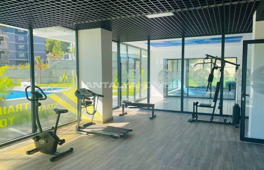 Chic Flats in a Complex with Rich Amenities in Alanya Avsallar 12
