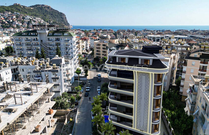 Stijlvolle Appartementen Op Een Gunstige Locatie In Alanya