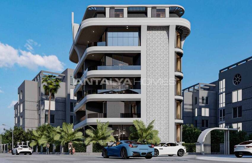 Стильные Апартаменты В Выгодном Месте В Алании 4