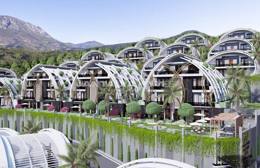Immobilien In Einem Komplex Mit Reichhaltiger Ausstattung In Alanya 2