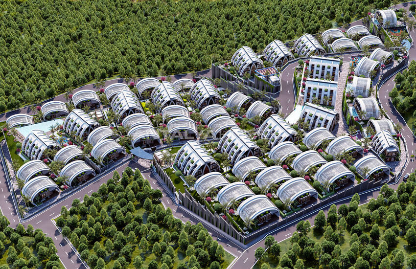Immobilien In Einem Komplex Mit Reichhaltiger Ausstattung In Alanya 28