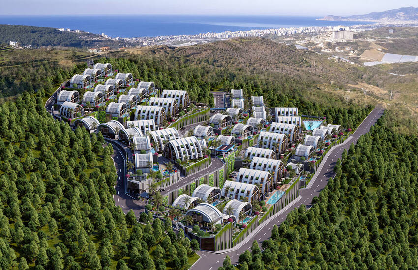 Immobilien In Einem Komplex Mit Reichhaltiger Ausstattung In Alanya 27