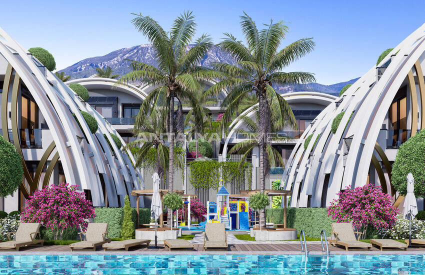Immobilien In Einem Komplex Mit Reichhaltiger Ausstattung In Alanya 1