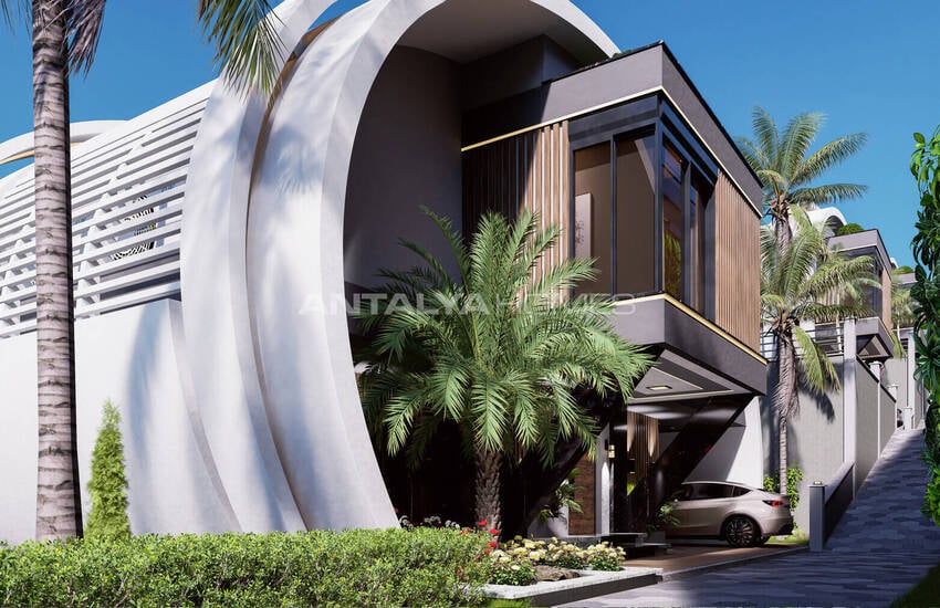 Maisons Élégantes Avec Piscines Et Jardins À Kargicak Alanya 5