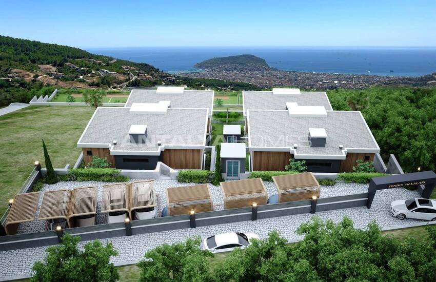 Sea-view Villas with Chic Designs in Alanya