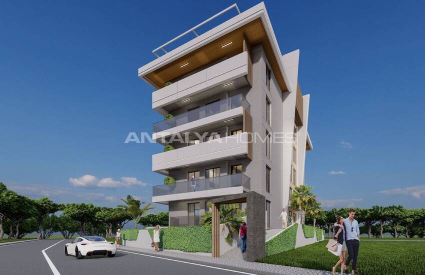 Appartements Près Des Commodités Sociales À Oba Alanya 6