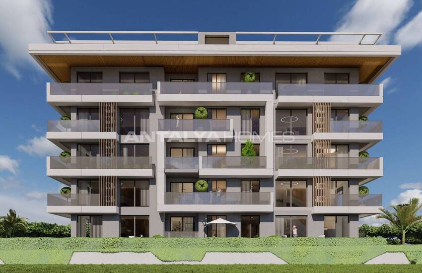 Appartements Près Des Commodités Sociales À Oba Alanya 1