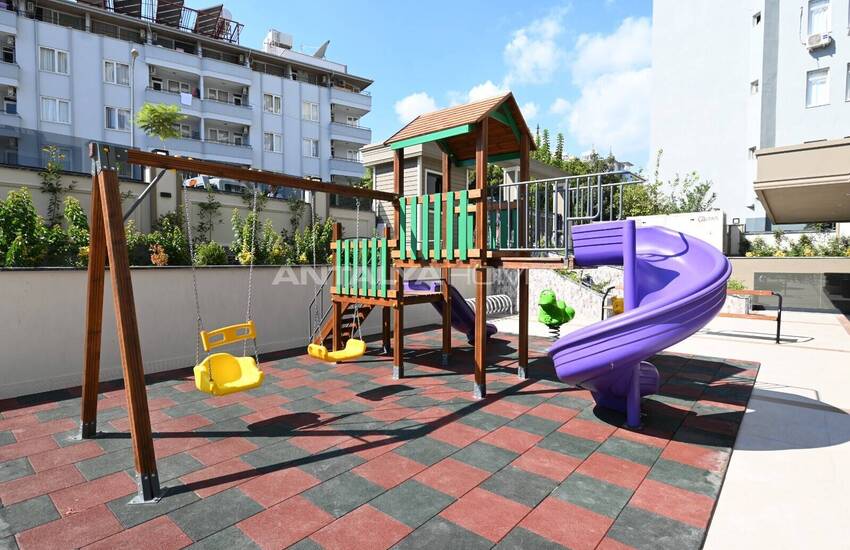 Alanya Oba'da Havuzlu Sitede Şık Tasarımlı Daireler 5