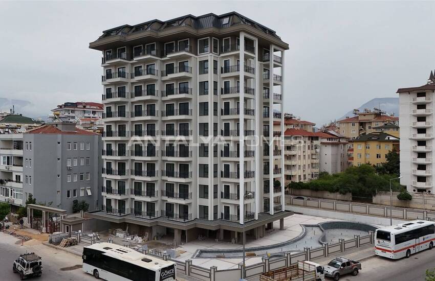 Chic Flats in a Complex with Swimming Pool in Oba Alanya 1