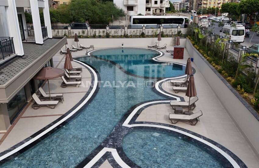 Eleganta Lägenheter I Ett Komplex Med Pool I Oba Alanya 2