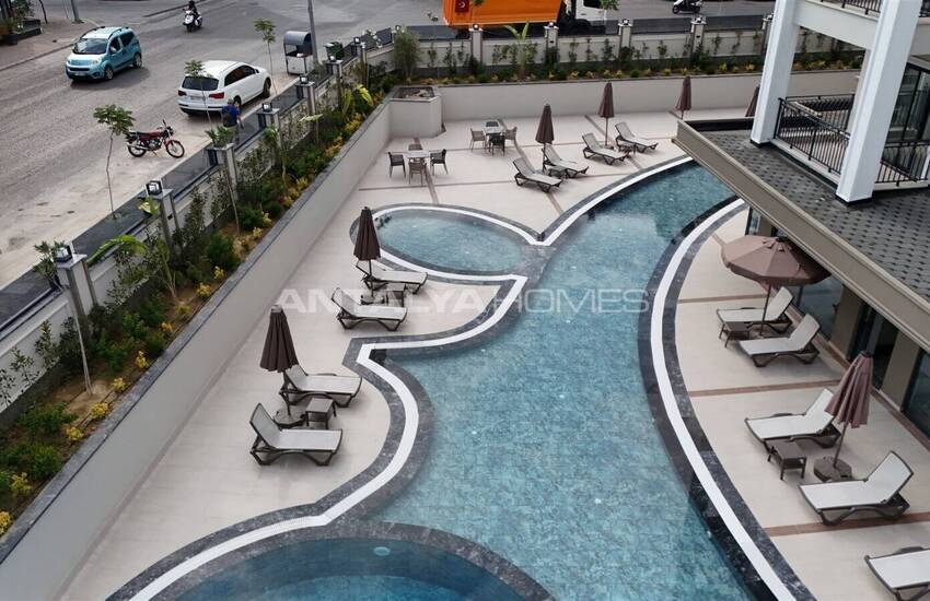 Eleganta Lägenheter I Ett Komplex Med Pool I Oba Alanya 3