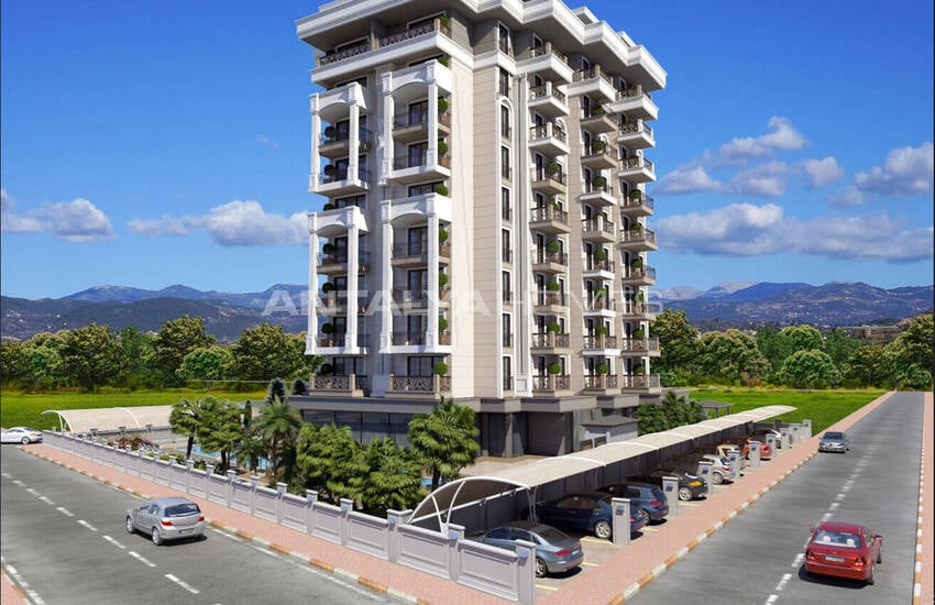 Chic Flats in a Complex with Swimming Pool in Oba Alanya