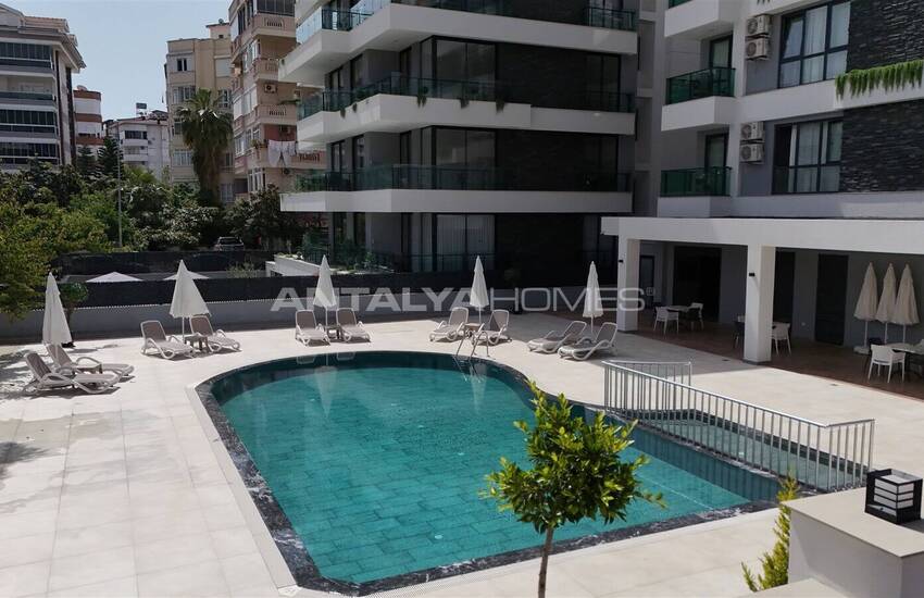 Alanya'da Plaja ve Günlük Olanaklara Yakın Konumda Şık Daireler 5