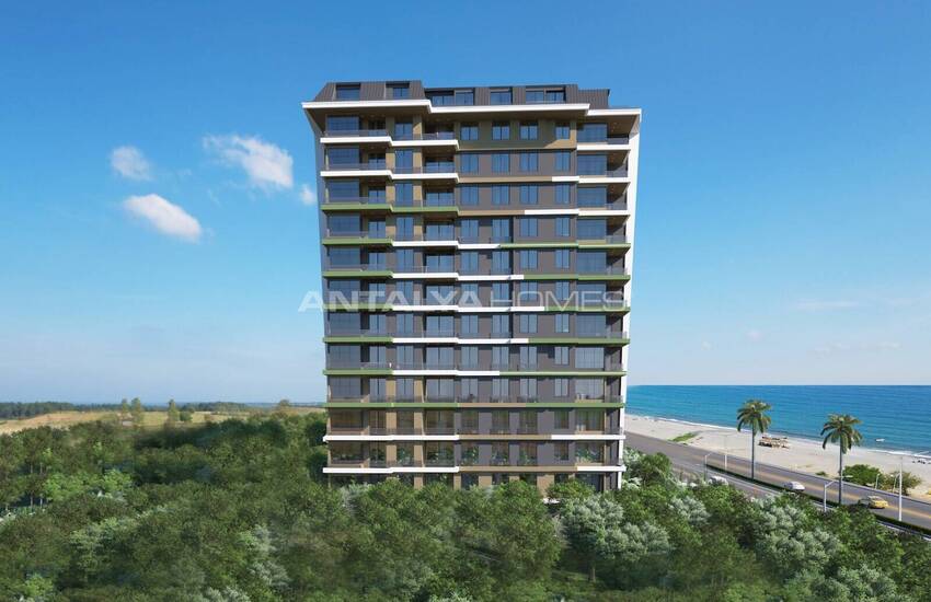Lägenheter Vid Havet I Ett Komplex Med Rika Faciliteter I Alanya 1