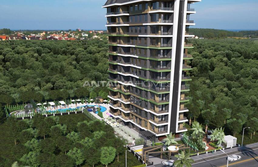 Lägenheter Vid Havet I Ett Komplex Med Rika Faciliteter I Alanya 3